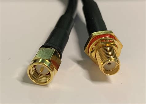 Sma M To Sma F Bh With O Ring Lmr Equivalent Rfs M Coaxial Cable Rfshop Australia