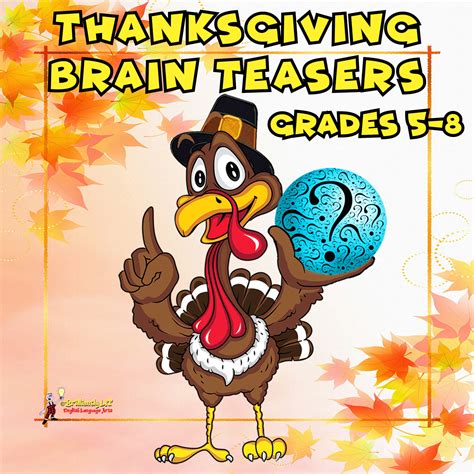 Thanksgiving Brain Teaser Stories Puzzles And Riddles Made By Teachers