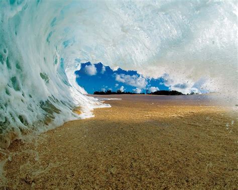 Perfect Timing With A Wave On The Beach Christian Gehrke