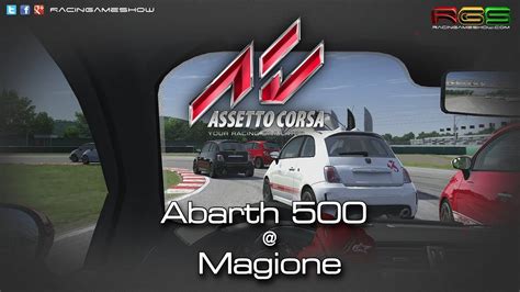 Assetto Corsa Abarth 500 Magione New AI Gameplay YouTube