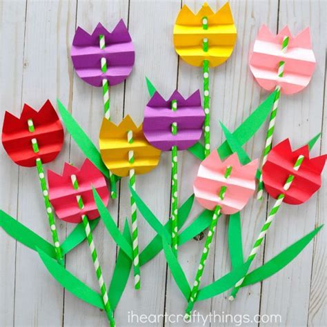 22 Flower Crafts For Kids