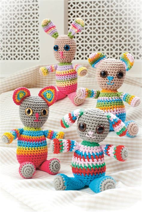 Amigurumi Rainbow Toys Crochet Patterns The Knitting Network
