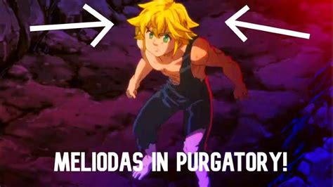 Seven Deadly Sins Wrath Of The Gods Meliodas In Purgatory Youtube