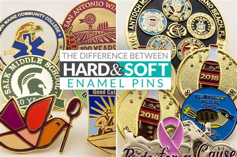 The Difference Between Hard And Soft Enamel Pins Signature Pins