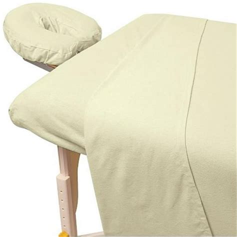 Fabrication Enterprises 15 3753cft Massage Sheet Set Cotton Flannel