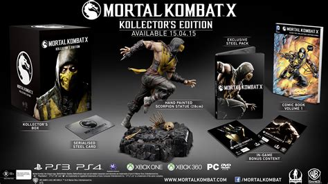 Mortal Kombat X Will Receieve 4 Different Editions At Launch