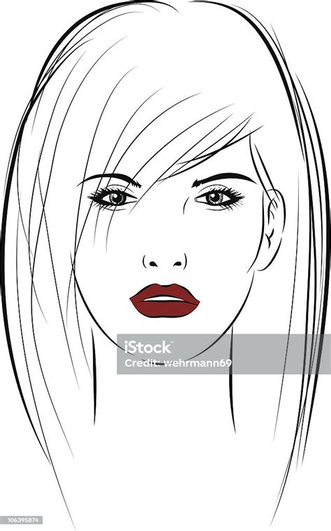 Womans Face Stock Illustration Download Image Now Human Face Women