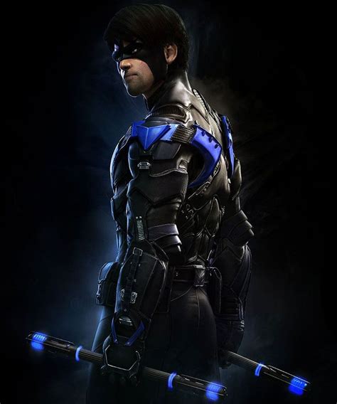 Nightwing For Batman Arkham Knight Game Nightwing Art Nightwing