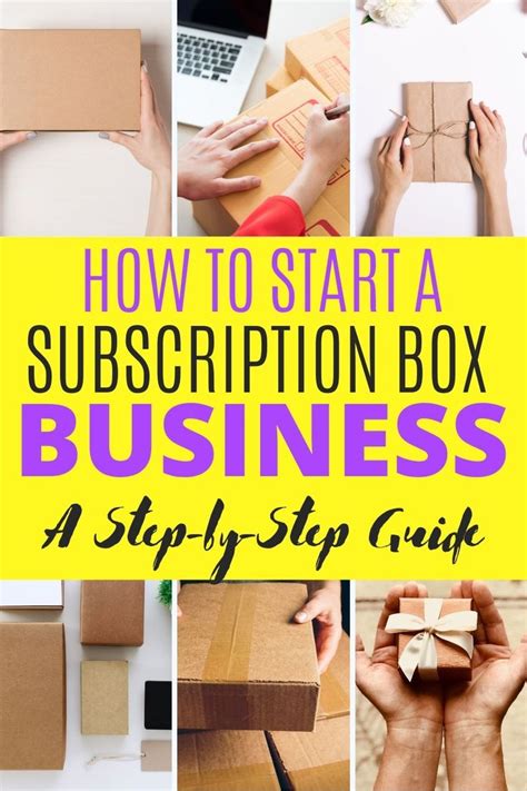 How To Start A Subscription Box Business 2020 A Step By Step Guide