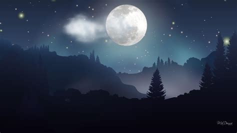 Forest Moon Wallpapers Top Free Forest Moon Backgrounds Wallpaperaccess