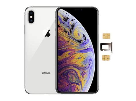 Apple Iphone Xs Max 256gb Silver Unlocked A2104 Dual Physical Sim