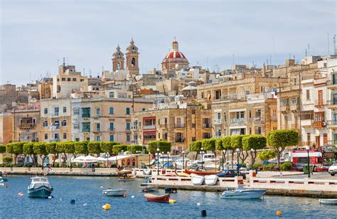 Valletta Maltas Huvudstad Malta