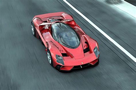 Another rival could be ferrari's first ev which is expected to land in 2025. Ferrari F399 Hypercar concept | WordlessTech