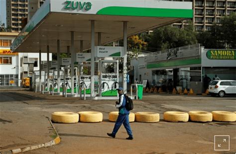 Scores Arrested As Zimbabwe Police Clamp Down On Fuel Price Protests
