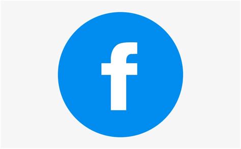 Facebook Transparent Background Facebook Round Logo Blue Circle Logo