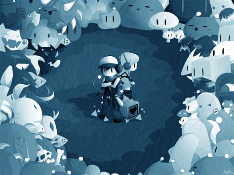 Cave Story Wallpaper By Watermeloons On Deviantart