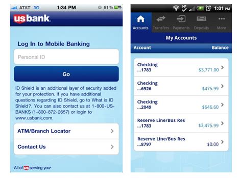 Type or select your online id, check the box. U.S. Bank Releases New Mobile Banking Apps | MyBankTracker