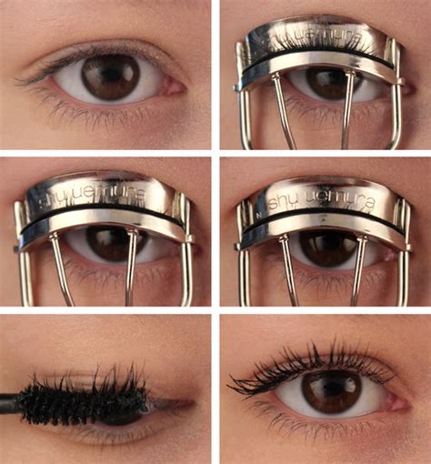 Apply false eyelashes up and down. eyelash curlers | Tumblr