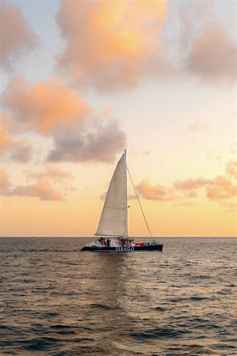 Sebago Key West Sunset Cruise And Snorkeling Sail