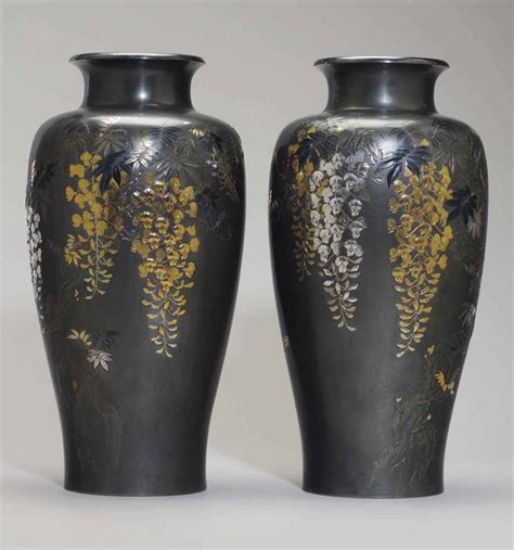 25 Wonderful Antique Japanese Metal Vases 2024