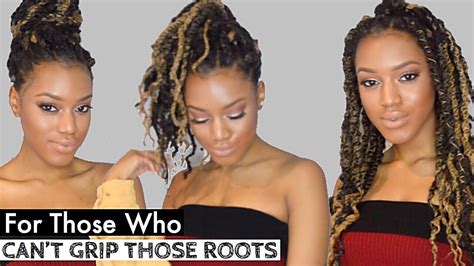 Sometimes you need a new hairstyle for blond hair to fit in at work or look fabulous at a party. Summer NO GRIP Afro Twists (Blonde/Brown) + Rapunzel Hair ...
