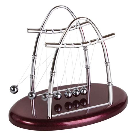 balsar classic newton s cradle balance ball science physics pendulum for home office