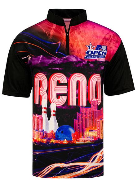 2023 Open Championships Sublimated Reno City Jersey Usbc Apparel Usbc Bowling Store