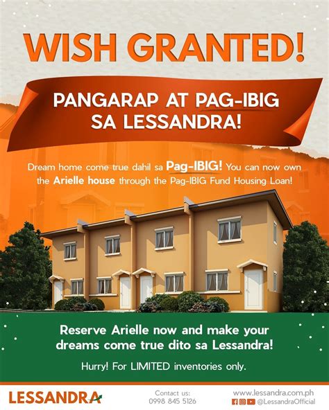 Making Your Home Available Through Pag IBIG Housing Loan Lessandra