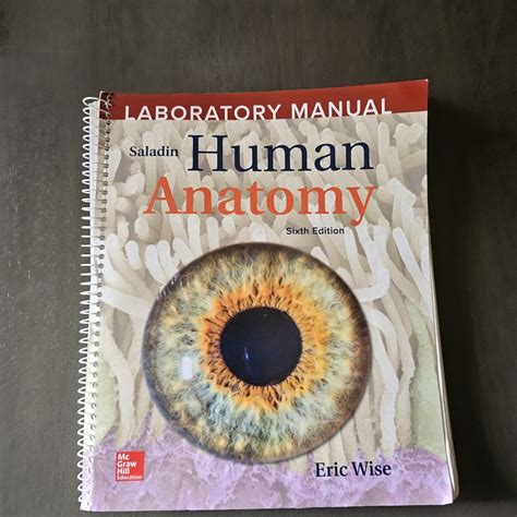 Laboratory Manual By Eric Wise To Accompany Saladin Human Anatomy Very