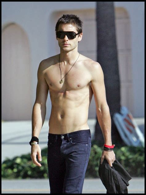 Jared Leto Posing Shirtless And Sexy Naked Male Celebrities