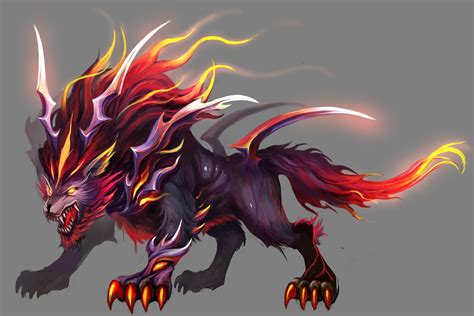Concept Art Knights Fable Beast Mythical Creatures Art Creature