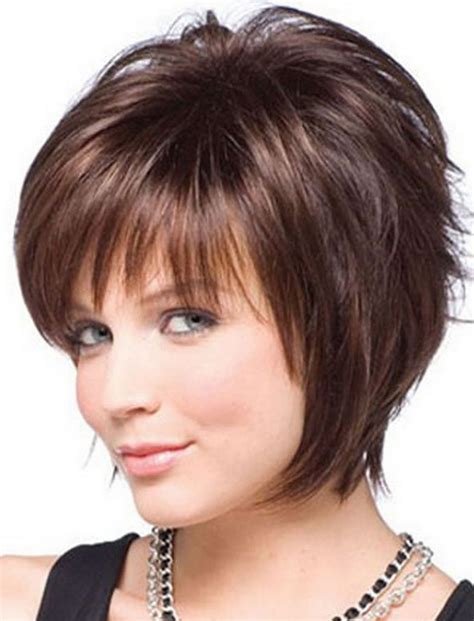 The best short hairstyles for round faces. Short Haircuts for Round Face Thin Hair ideas for 2018 ...