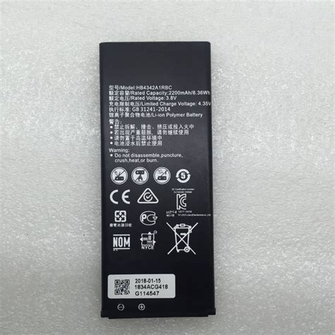 10pcs New Replacement Phone Battery Hb4342a1rbc For Huawei Y5ii Y5 Ii 2
