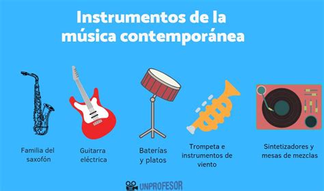 Instrumentos De La Música ContemporÁnea Lista Completa