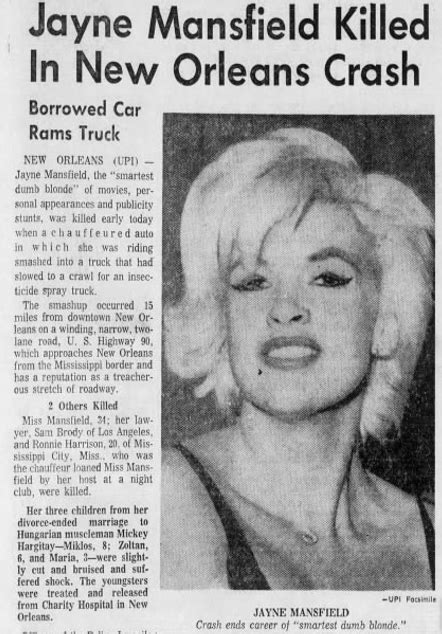 Jayne Mansfield Dead Blondes Episode 9 — You Must Remember This