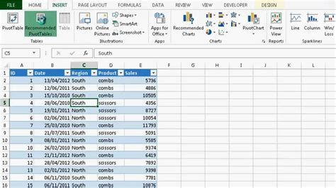 How To Create A Pivot Chart In Excel 2013 Chart Walls