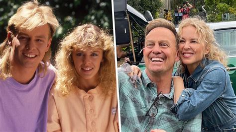 Kylie Minogue And Jason Donovan Reflect On Returning To Neighbours