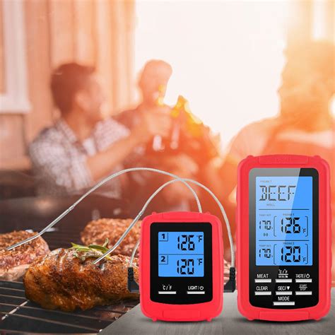 It is often not as accurate and reliable as a separate oven thermometer. digital bbq thermometer kitchen oven food cooking grill ...