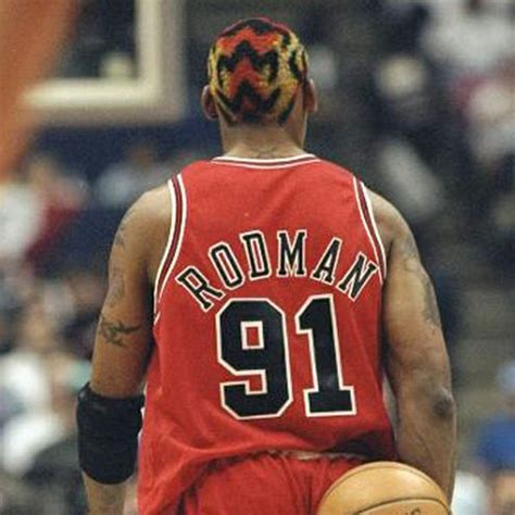 People interested in dennis rodman hair also searched for. The 100 worst NBA players haircuts!