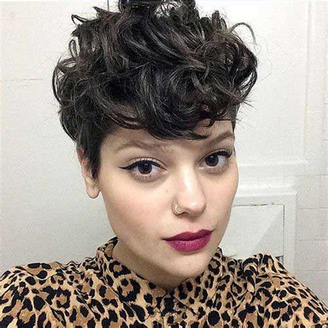 15 Lovely New Curly Pixie Hairstyles Crazyforus