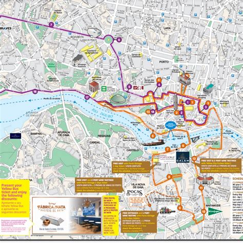 Porto Hop On Hop Off Bus Tour Route Map Combo Deals 2020