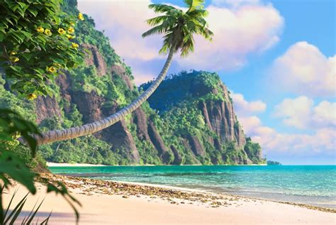 The Island Of Tahiti Inspiration For The Film Moana