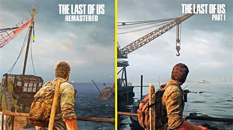 The Last Of Us Part 1 Original Vs Remake Graphics Comparison Tlou