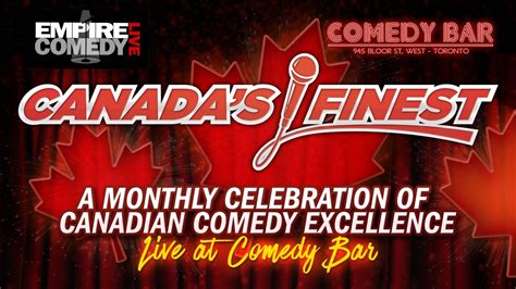 3 Of Canadas Finest A Stand Up Comedy Showcase