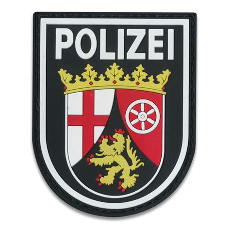 Rubberpatch Länderwappen Rheinland Pfalz Bdk Onlineshop