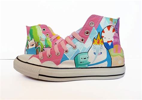Adventure Time Converse The Land Of Ooo Adventure Time Swag Shoes