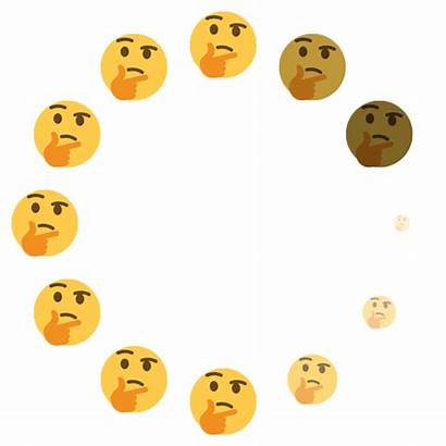 Discord Emoji Emojis Thinking Animated Loading Transparent