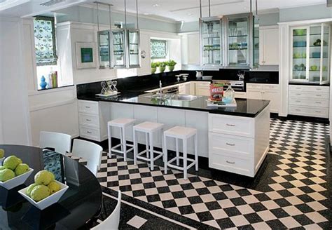 Kitchenalluring Kitchen Floor Tiles Black And White Luxury Tile
