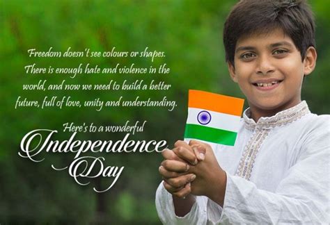 Happy Independence Day India Wishes Images Messages Status