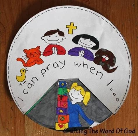 I Can Pray Bible Crafts Prayer Crafts Sunday School Preschool